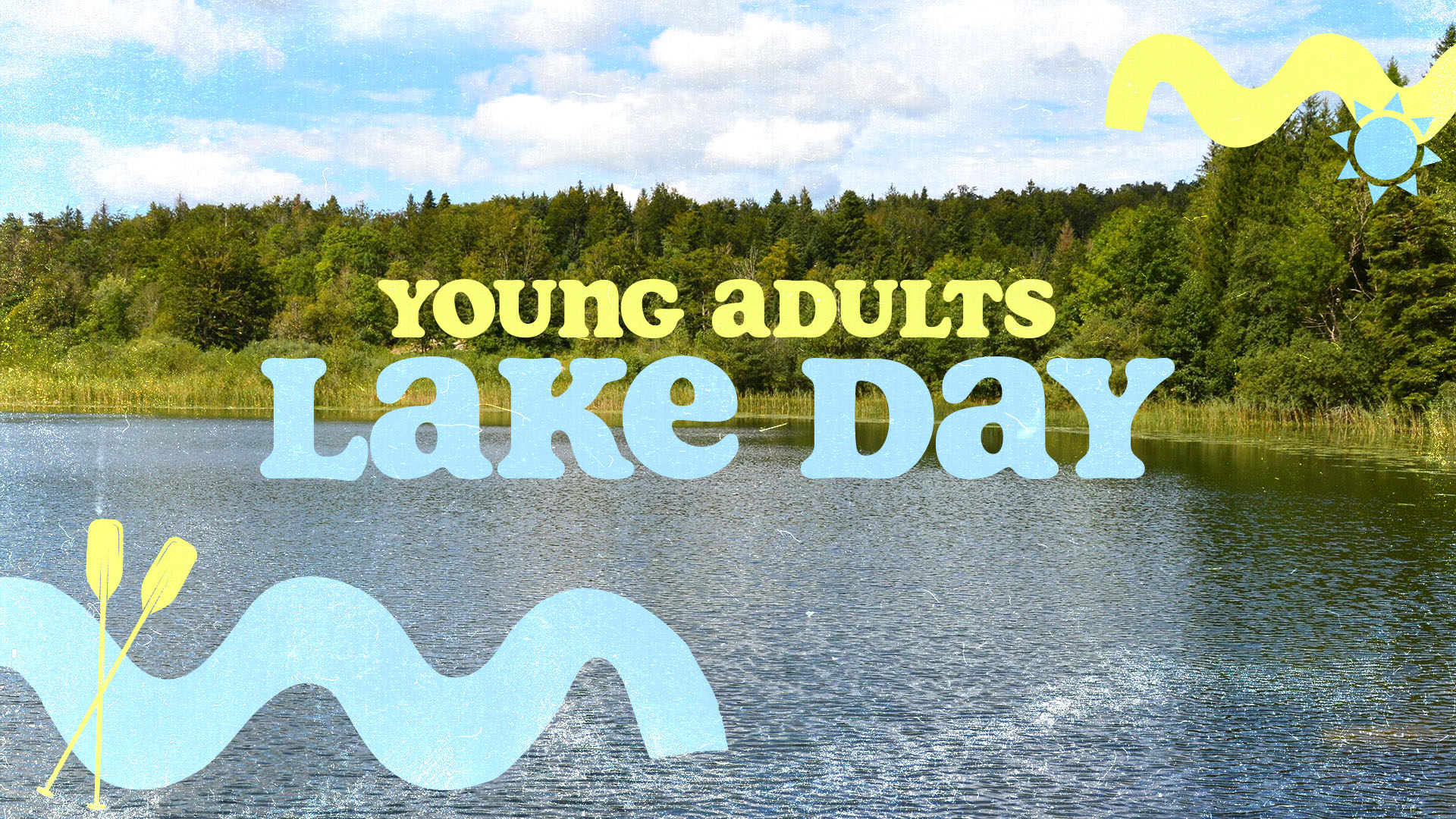 Young Adults Lake Day

Saturday | 10:00am&nbsp;
July 25
